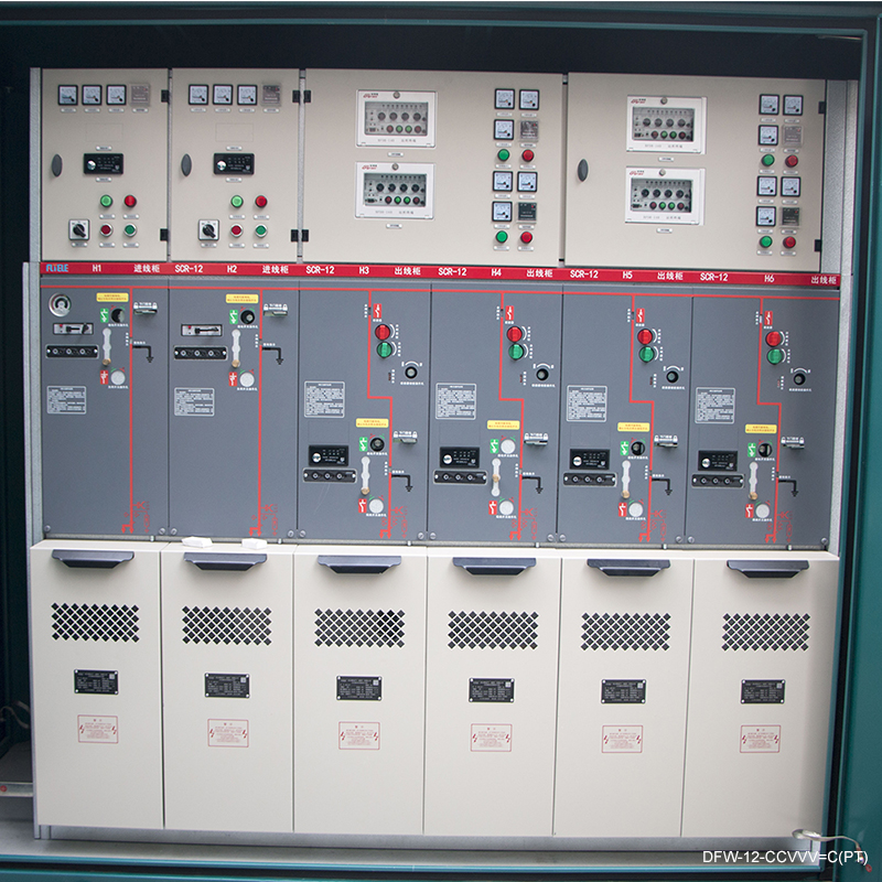 11KV MV الاتفاق SF6 RMU الغاز معزول لوحة المفاتيح 630A 34.5KV 50HZ السعر المنخفض